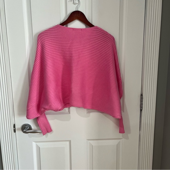 Vibrant Pink Ribbed Sweater - Picture 6 of 7